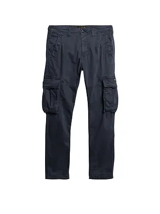 SUPERDRY | Cargohose CORE | dunkelblau